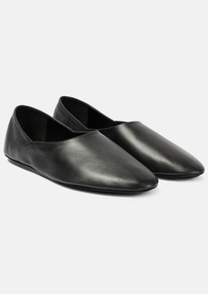 Jil Sander Leather ballet flats