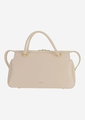 JIL SANDER LOGO LEATHER BAG