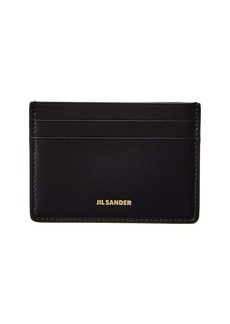 Jil Sander Logo Mini Leather Card Case
