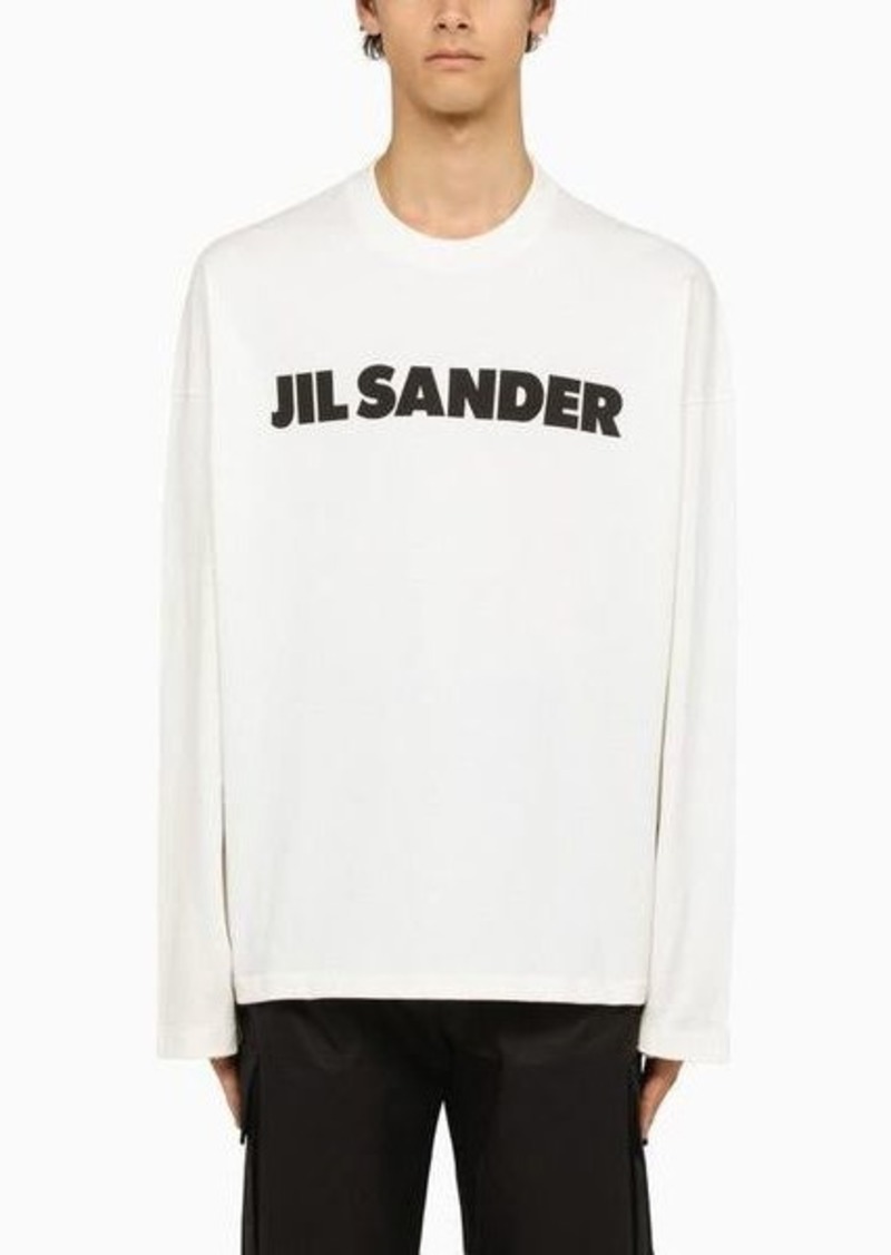Jil Sander Logoed crew-neck sweatshirt