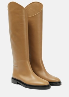 Jil Sander Lucie leather knee-high boots