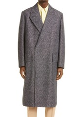 Jil Sander Men's Cotton Blend Serge Coat in Open Grey at Nordstrom