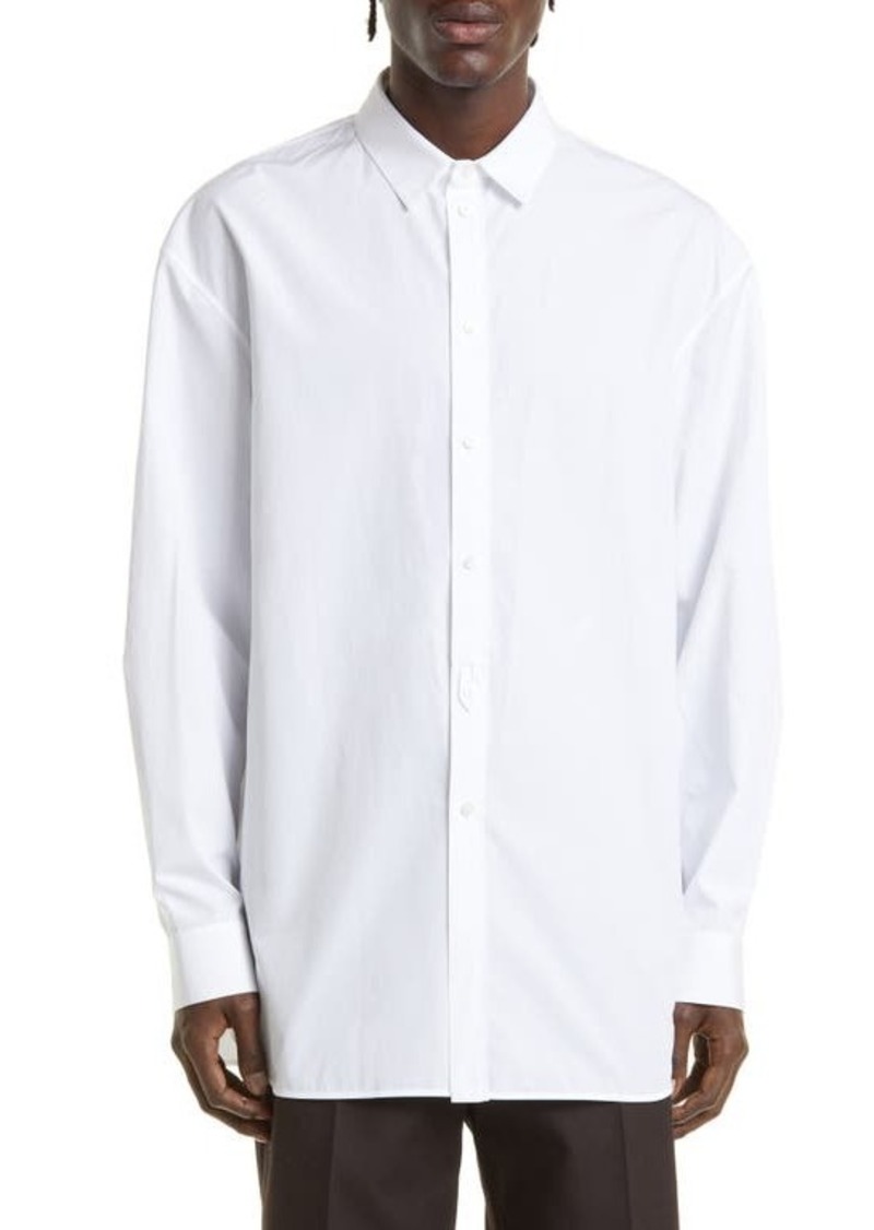 Jil Sander Men's Friday Cotton Poplin Button-Up Shirt