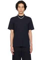 Jil Sander Navy Crewneck T-Shirt