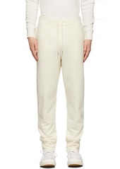 Jil Sander Off-White Cotton Lounge Pants