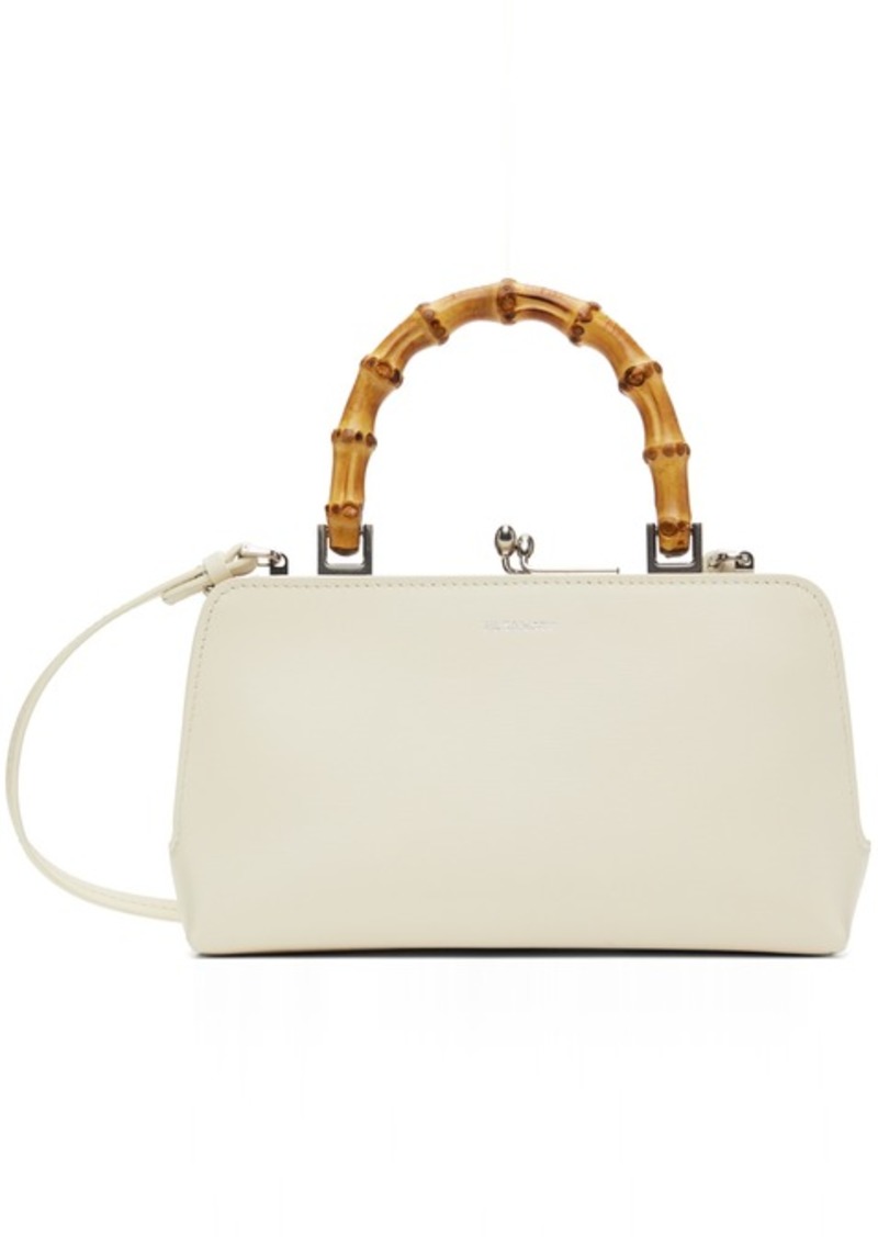 Jil Sander Off-White Goji Bamboo Mini Bag