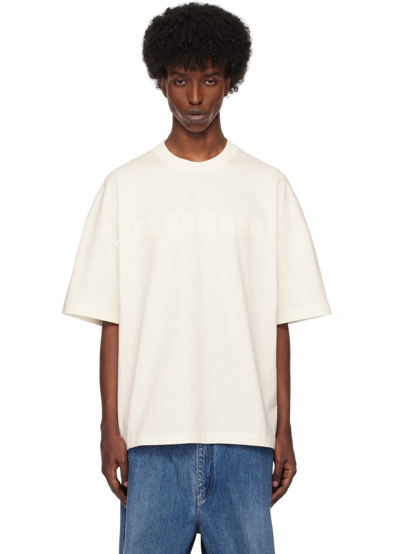 Jil Sander Off-White Logo T-shirt