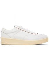 Jil Sander Off-White Low-Top Sneakers