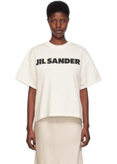 Jil Sander Off-White Printed T-Shirt