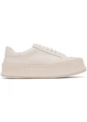 Jil Sander Off-White Vulcanized Sneakers