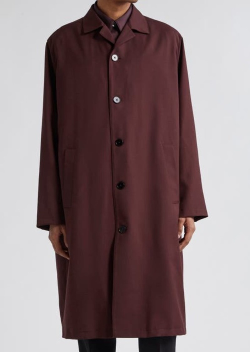 Jil Sander Oversize Longline Wool Coat