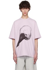 Jil Sander Pink Printed T-Shirt