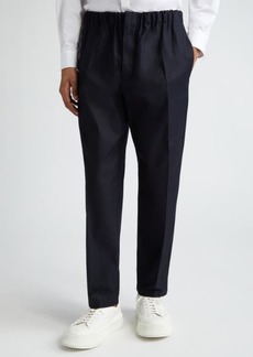 Jil Sander Relaxed Fit Cotton Twill Pants