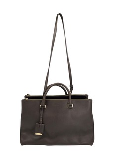 Jil Sander Shoulder Bag in Grey Leather