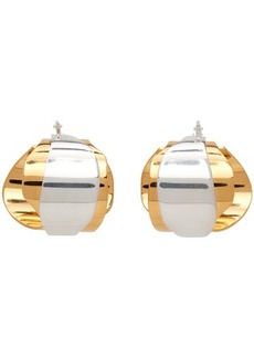 Jil Sander Silver & Gold AW3 Earrings