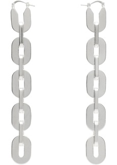 Jil Sander Silver Chain Earrings