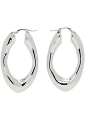 Jil Sander Silver Hoop Earrings