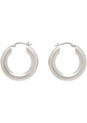 Jil Sander Silver Hoop Earrings