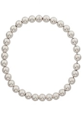 Jil Sander Silver Sphere Necklace