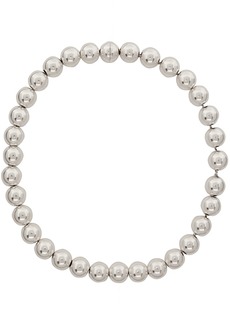Jil Sander Silver Sphere Necklace