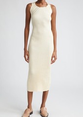 Jil Sander Sleeveless Rib Dress