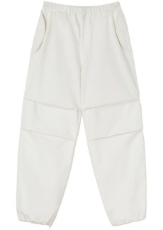JIL SANDER Tapered cotton trousers