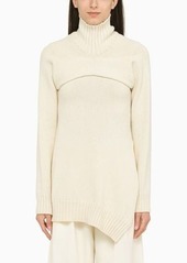 Jil Sander Transformable turtleneck sweater