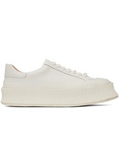 Jil Sander White Low-Top Sneakers