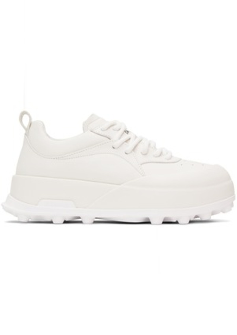 Jil Sander White Orb Sneakers