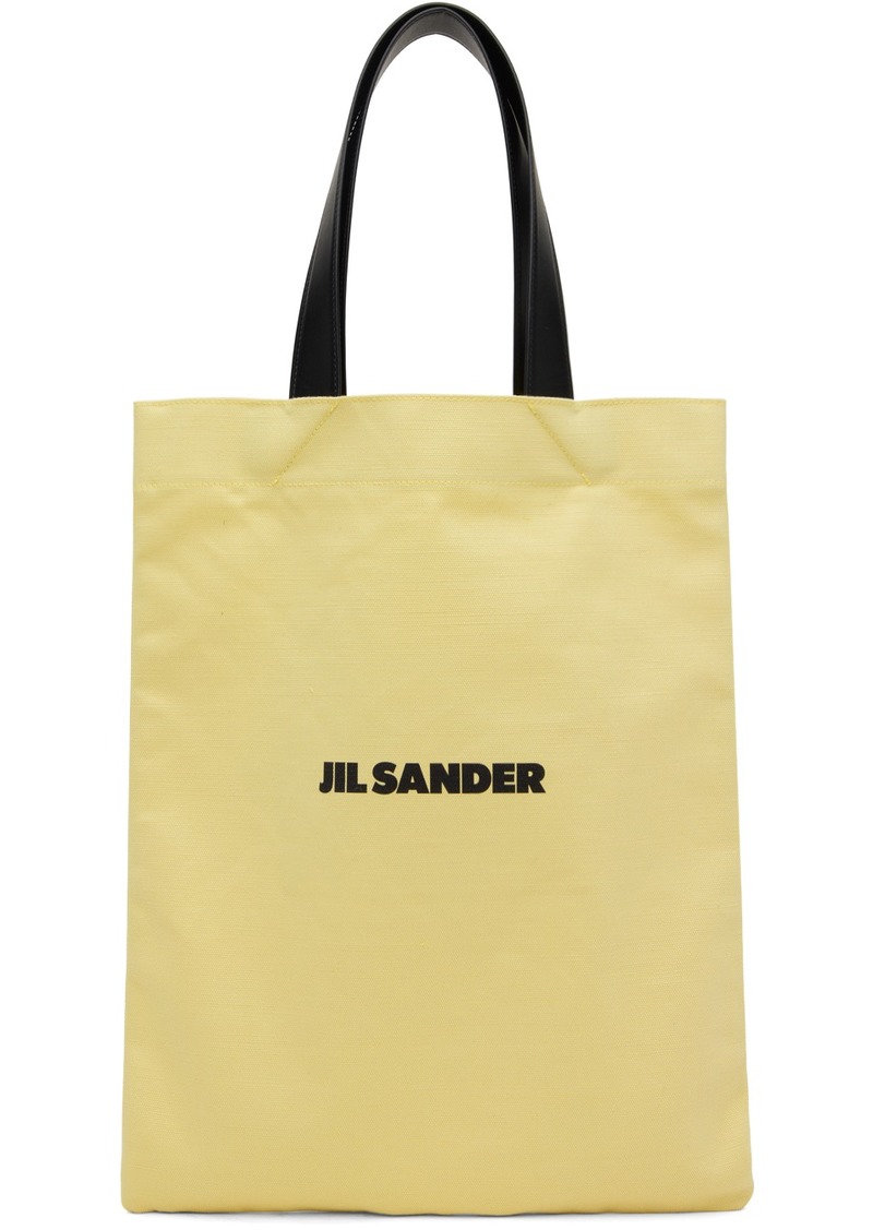 Jil Sander Yellow Medium Book Tote