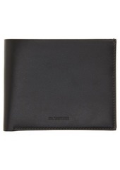 Jil Sander Zip Pocket Leather Bifold Wallet in Black at Nordstrom