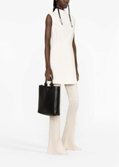 Jil Sander knot-detail leather tote bag