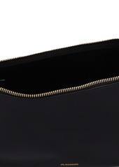 Jil Sander Large Link Leather Shoulder Bag