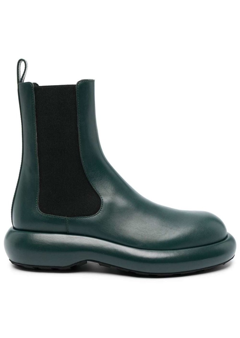 Jil Sander leather ankle boots