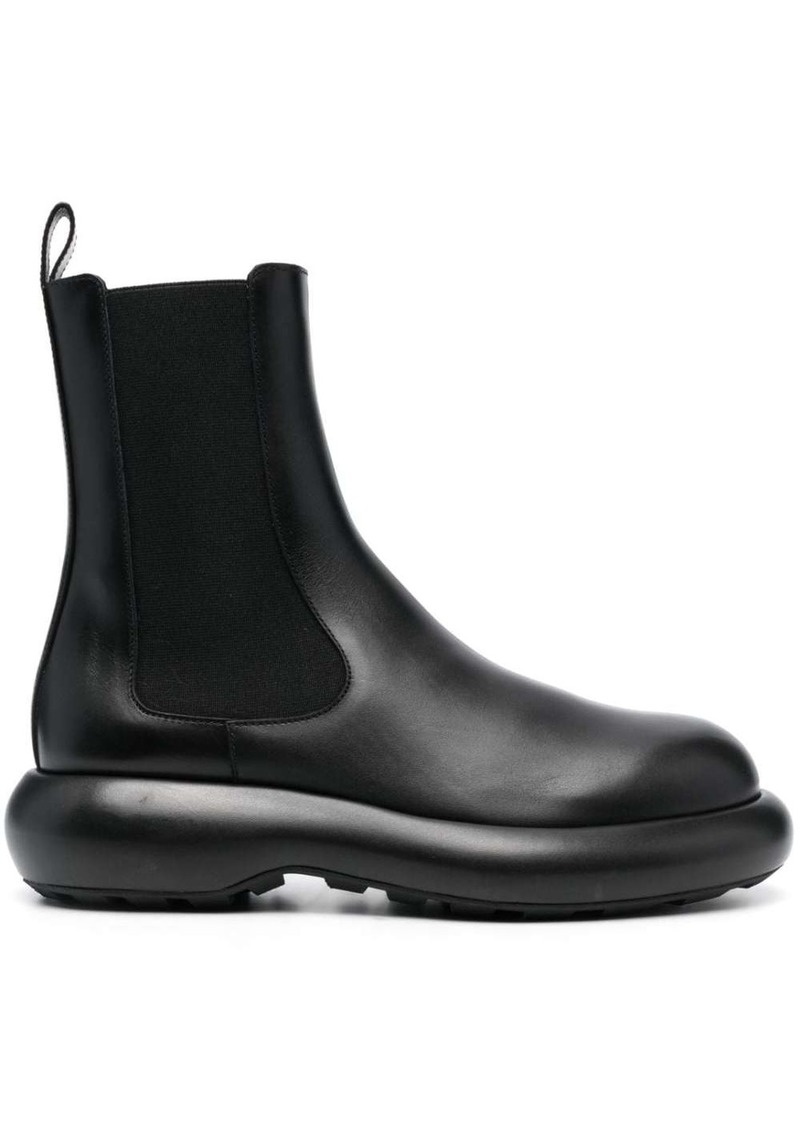 Jil Sander leather ankle boots