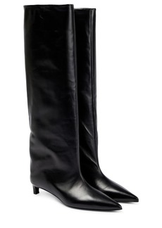 Jil Sander Leather knee-high boots