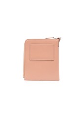 Jil Sander leather neck wallet