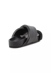 Jil Sander Leather Slide Sandals