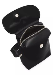 Jil Sander Lid Small Leather Crossbody Bag