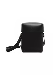 Jil Sander Lid Small Leather Crossbody Bag