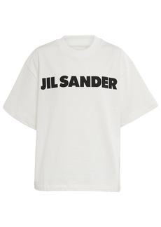 Jil Sander Logo cotton jersey T-shirt