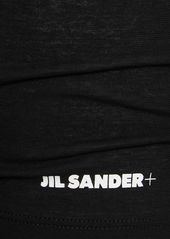 Jil Sander Logo Cotton Jersey T-shirt
