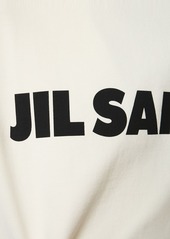 Jil Sander Logo Cotton T-shirt