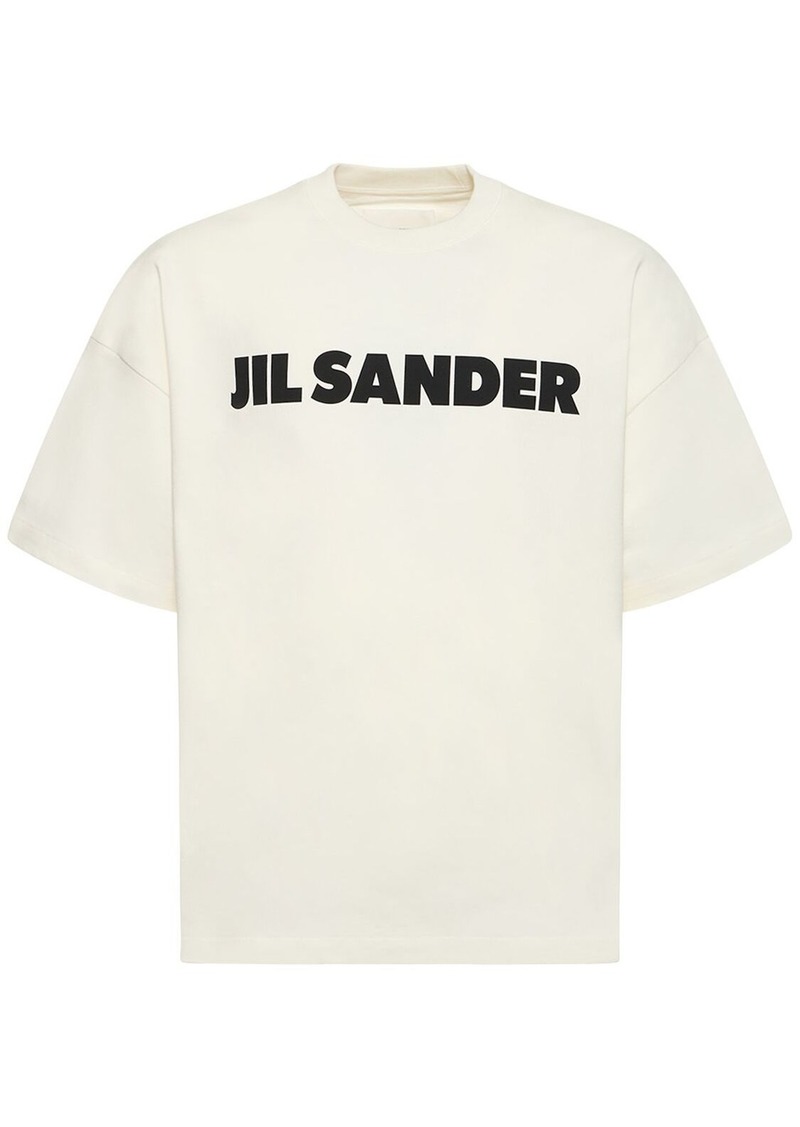 Jil Sander Logo Cotton T-shirt