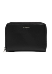 Jil Sander logo-debossed leather wallet