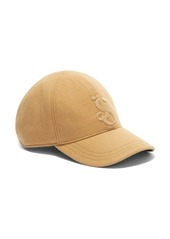 Jil Sander logo-embroidery cashmere baseball cap