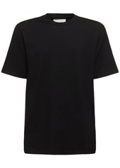 Jil Sander Logo Print Cotton Jersey T-shirt