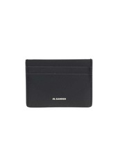 Jil Sander logo-print leather cardholder