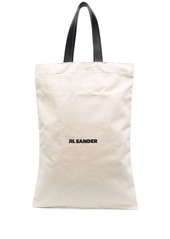 Jil Sander logo-print tote bag