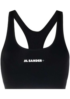 Jil Sander logo-print training sports bra